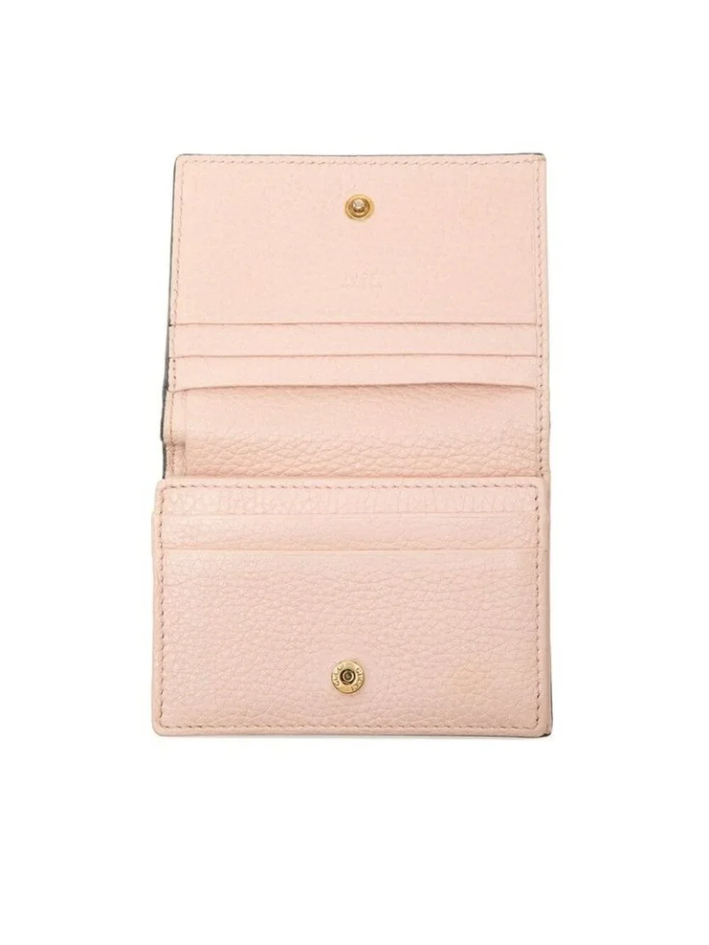 Gucci Animalier Bifold Wallet Pink Leather - Picture 4 of 7